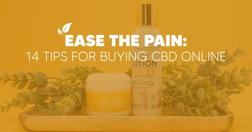 Ease the Pain of Shopping 14 Tips to Buy CBD Online