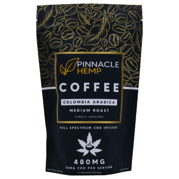 Pinnacle Hemp CBD Ground Coffee