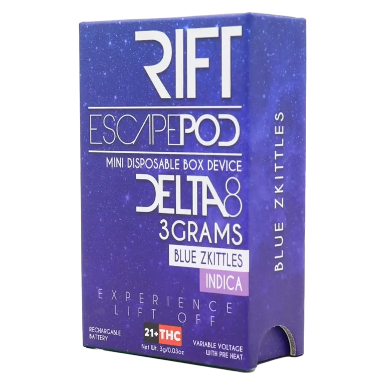 Blue Zkittles Delta 8 Escape pod