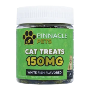 Jar of CBD Cat treats.