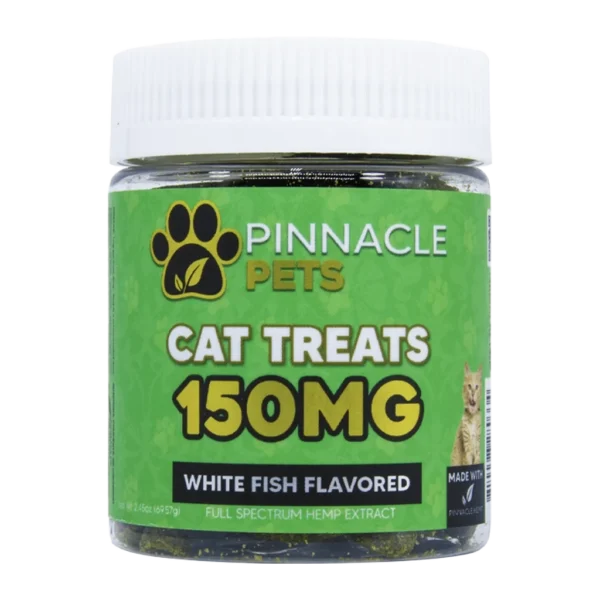 Jar of CBD Cat treats.