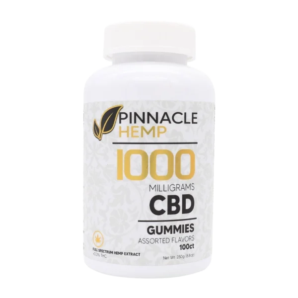 Pinnacle Hemp full spectrum cbd gummies 1000mg