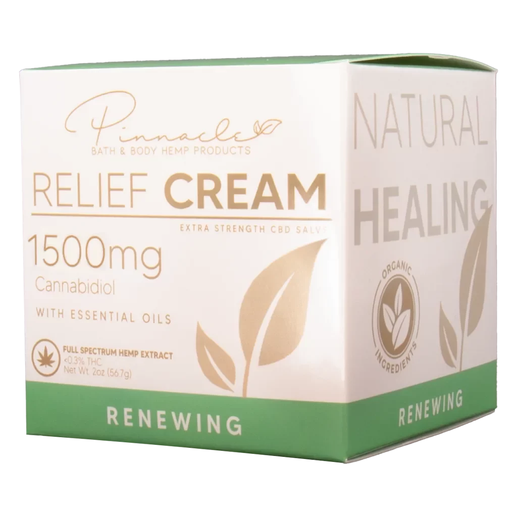 Pinnacle Hemp Renewing CBD Relief cream