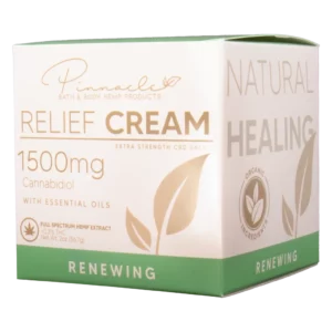Pinnacle Hemp Renewing CBD Relief cream