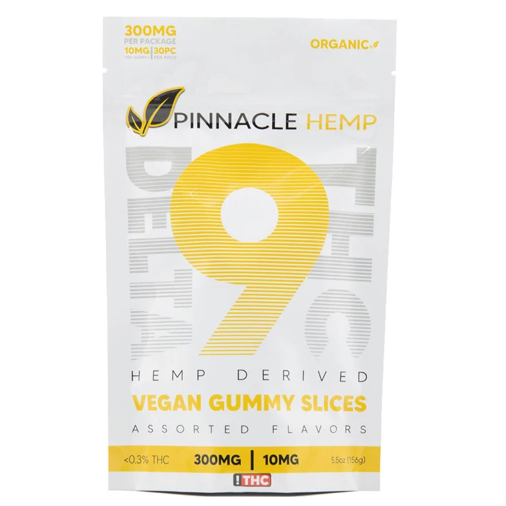 Pinnacle Hemp Vegan Delta 9 Gummies 300mg