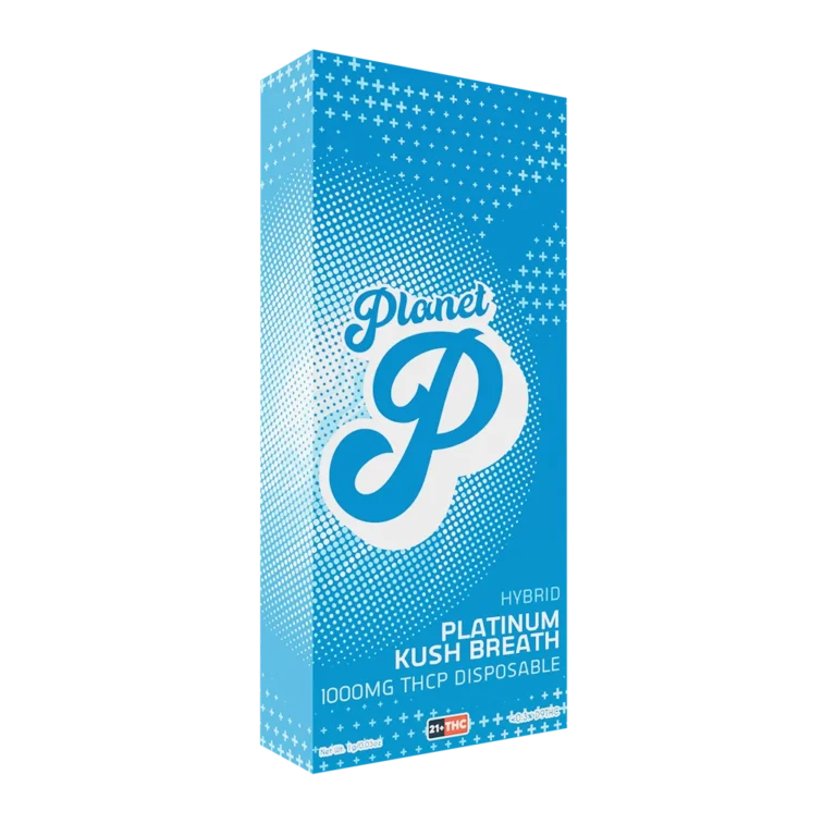THCP vape box platinum kush breath