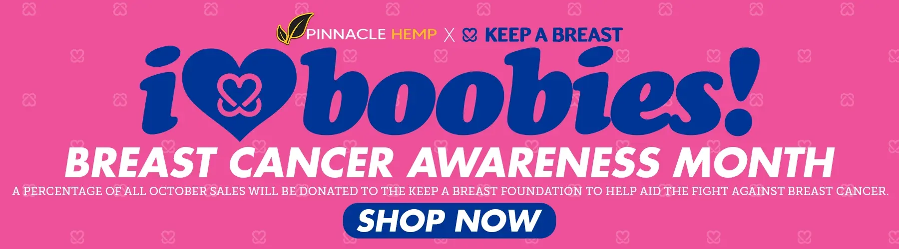 Keep a Breast desktop banner breast cancer awareness