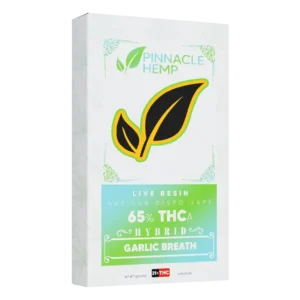 Pinnacle THCA Live Resin Disposable - Garlic Breath photo