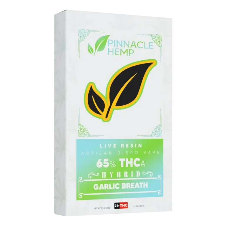 Pinnacle THCA Live Resin Disposable - Garlic Breath photo
