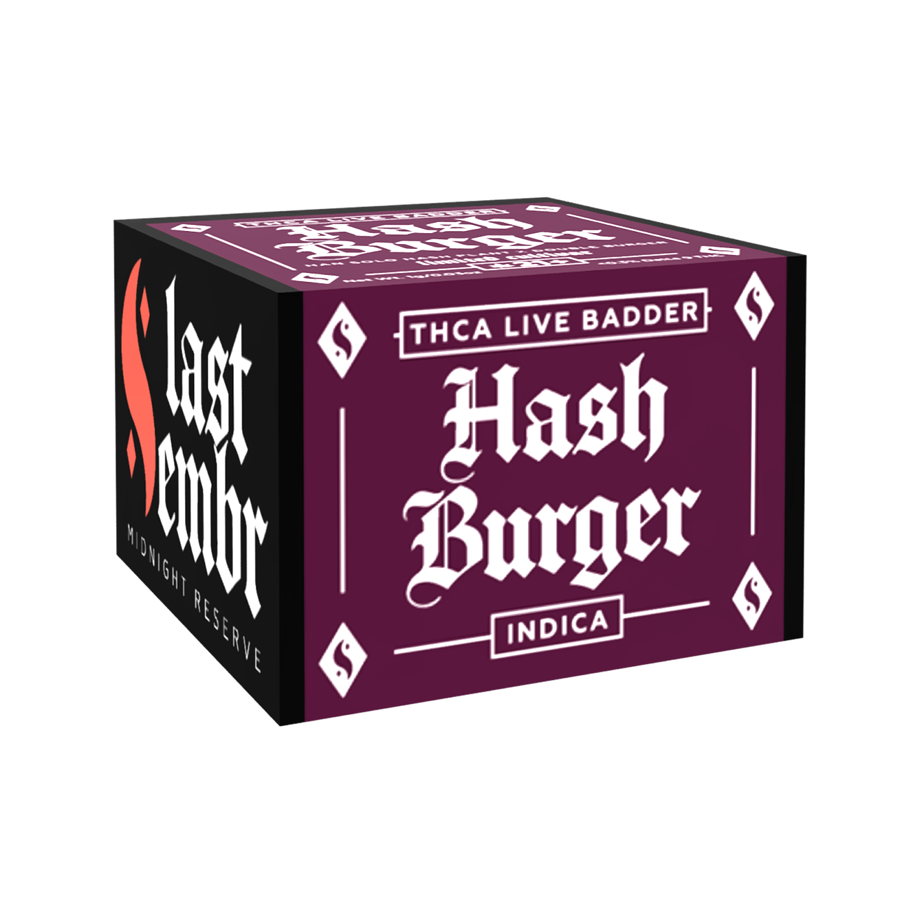 Last Embr THCA Live Badder - Hash Burger